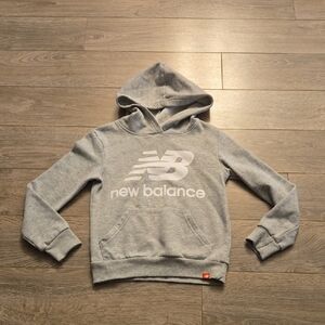 New Balance Kids Light Gray Hoodie